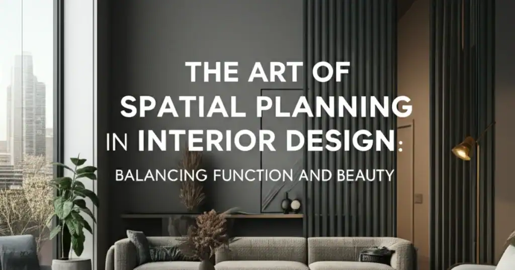 The Art of Spatial Planning in Interior Design: Balancing Function and Beauty