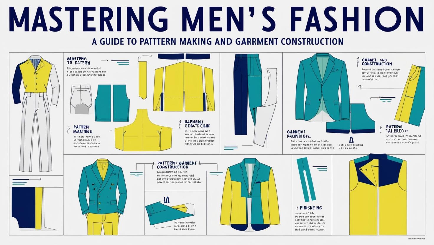 Mastering Men’s Fashion: Guide to Pattern Making & Construction