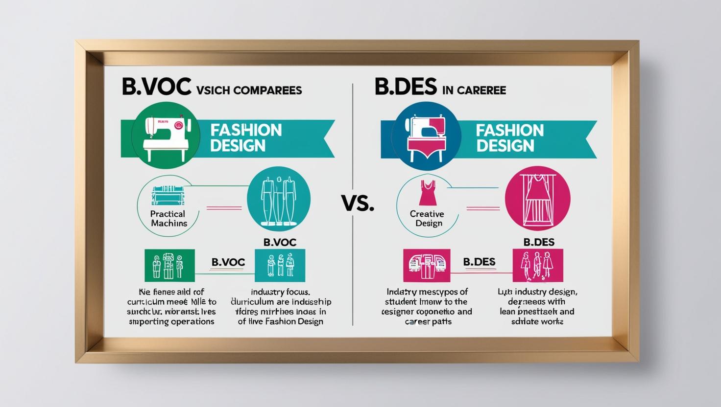 B.Voc vs. B.Des in Fashion Design: What’s the Difference?
