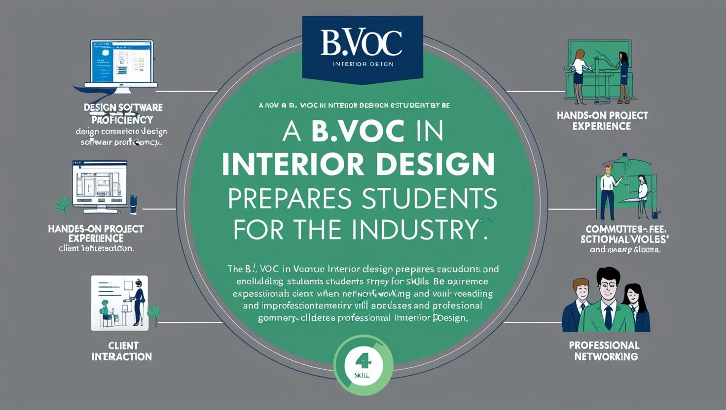 How B.Voc in Interior Design Prepares You for the Industry