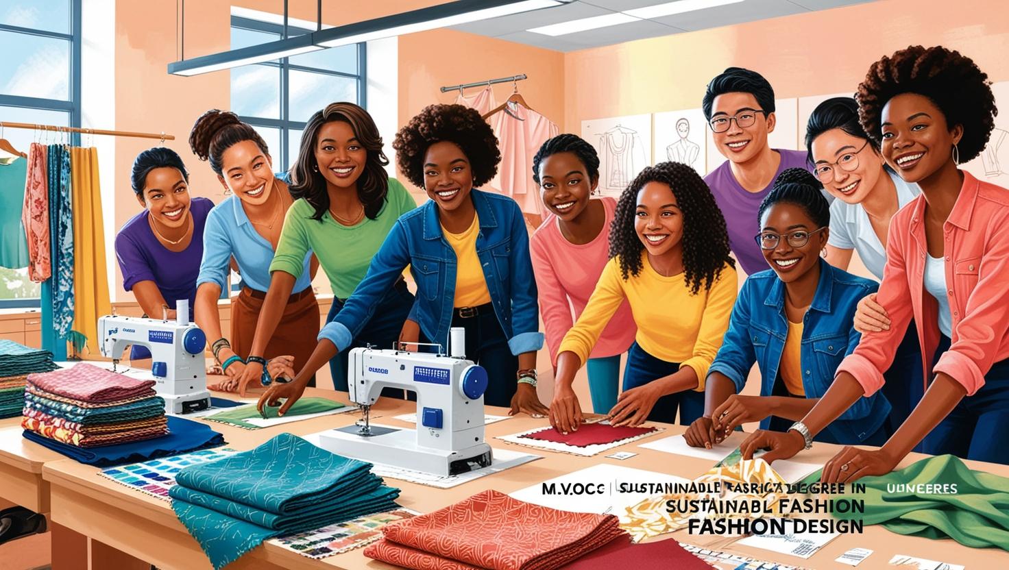 Mastering Sustainable Fashion Design with an M.Voc Degree