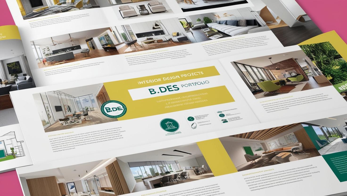 Portfolio Tips for B.Des Interior Design Students