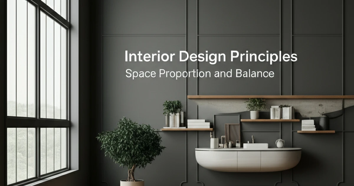 Interior Design Principles: Space, Proportion & Balance”