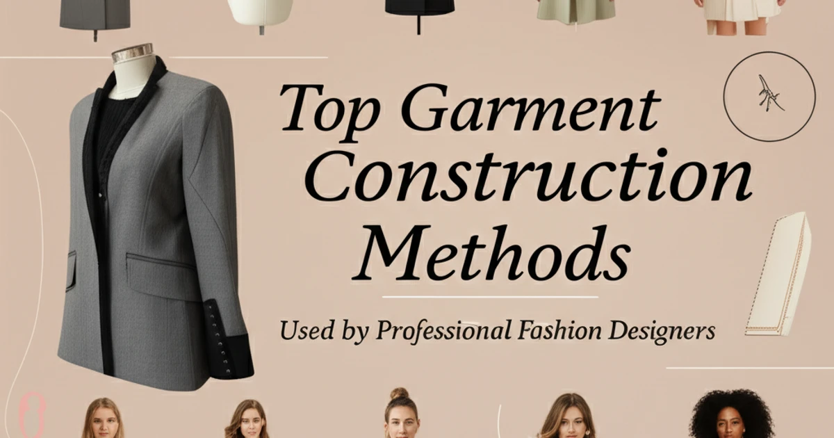 Top Garment Construction Methods Used by Professional Fashion Designers
