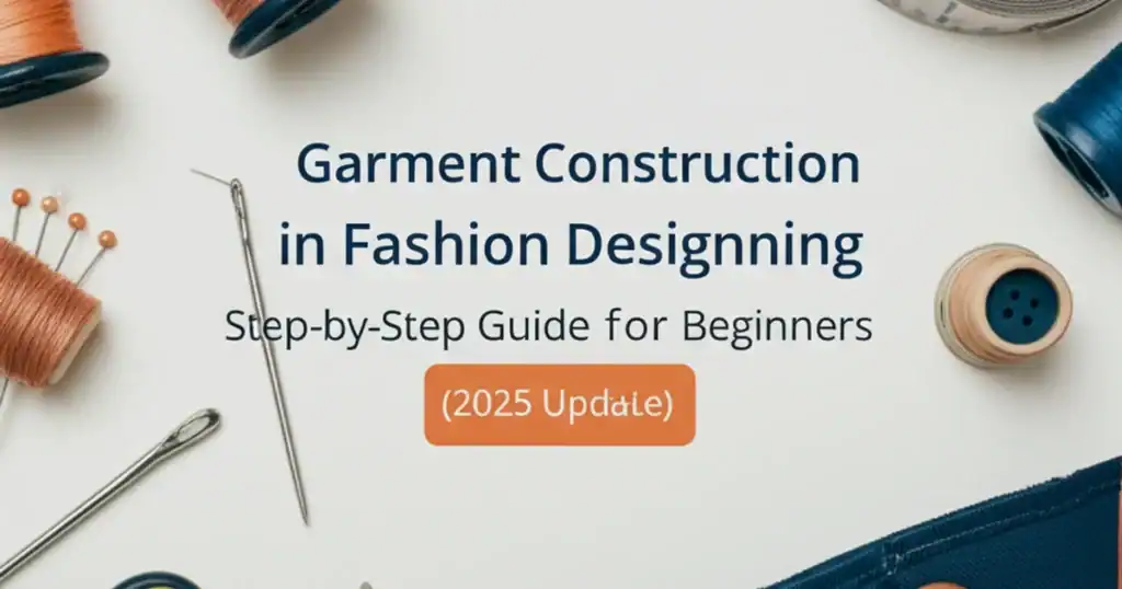Garment Construction in Fashion Designing: Step-by-Step Guide for Beginners (2025 Update)