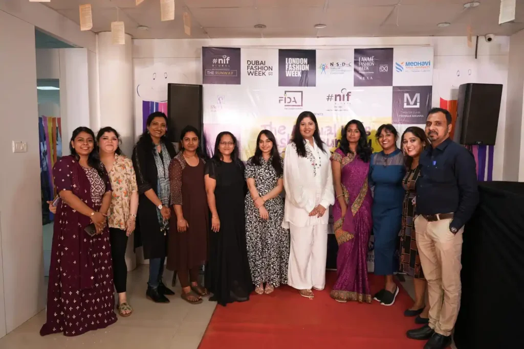 Kids fashion showcase at NIF Global Chennai Annual Runway event in Chennai.