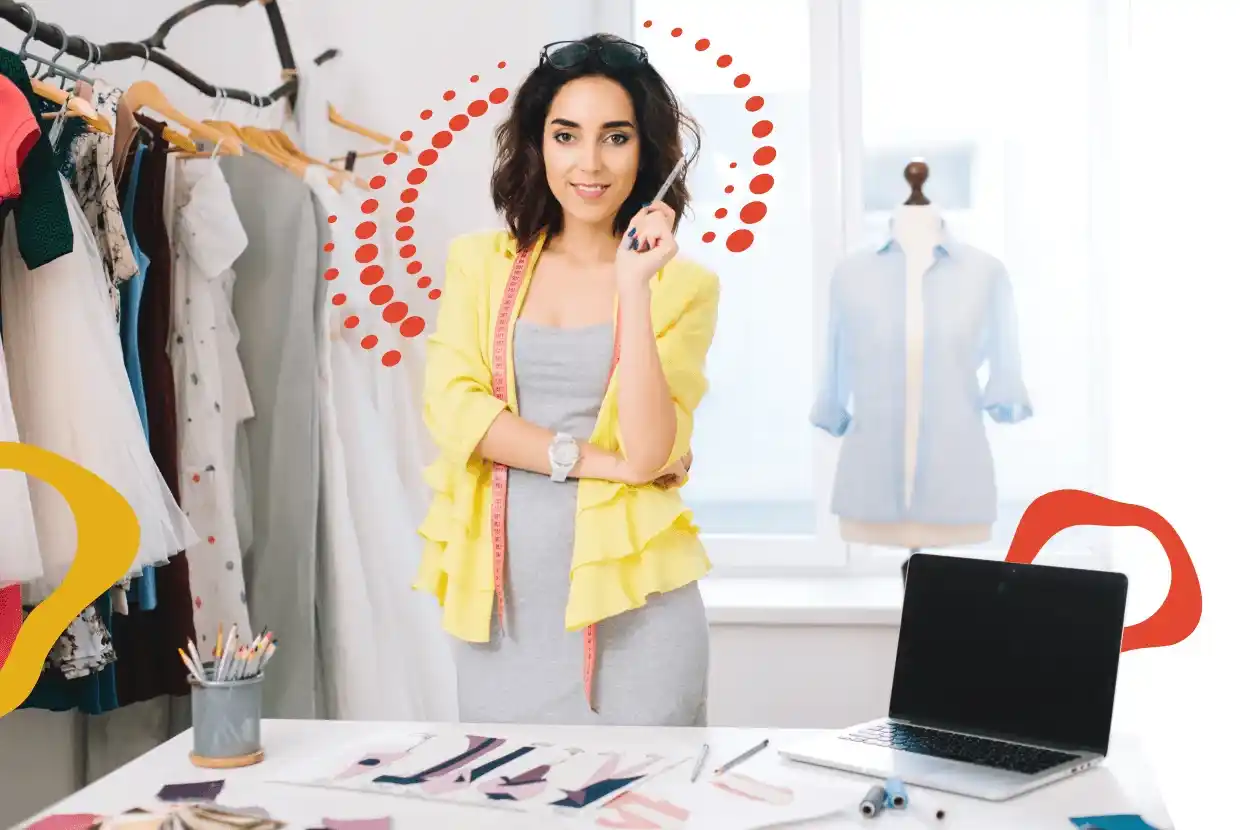 yellow fashion design girl - Best Fashion Designing College in Chennai – NIF Global